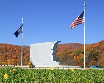 The Worker's Memorial is on Afton's Mountain off Interstate 64.